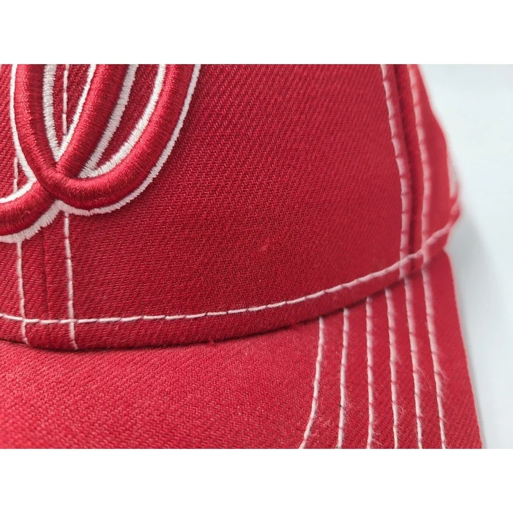Youth Washington Nationals New Era 9Forty Snapback Hat Cap Boys MLB Baseball Red